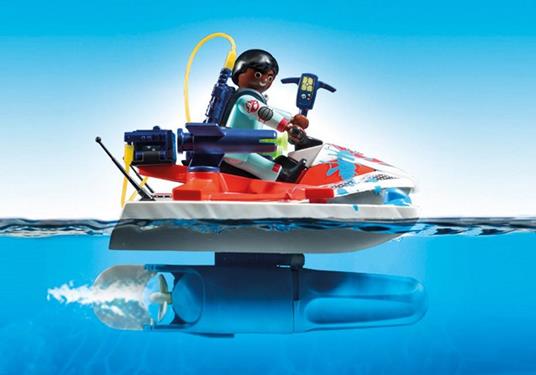 Playmobil Ghostbusters (9387). Zeddemore con Acqua Scooter - 114