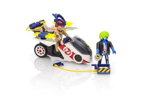 Playmobil Ghostbusters (9388). Stantz con Moto Volante - 4