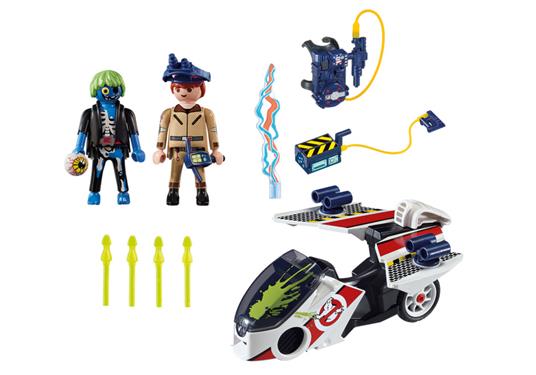 Playmobil Ghostbusters (9388). Stantz con Moto Volante - 5