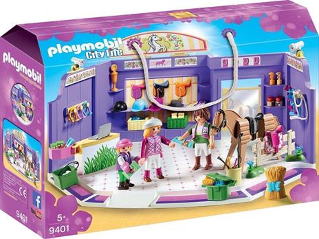 Playmobil Outlet Village (9401). Negozio di Equitazione - 4