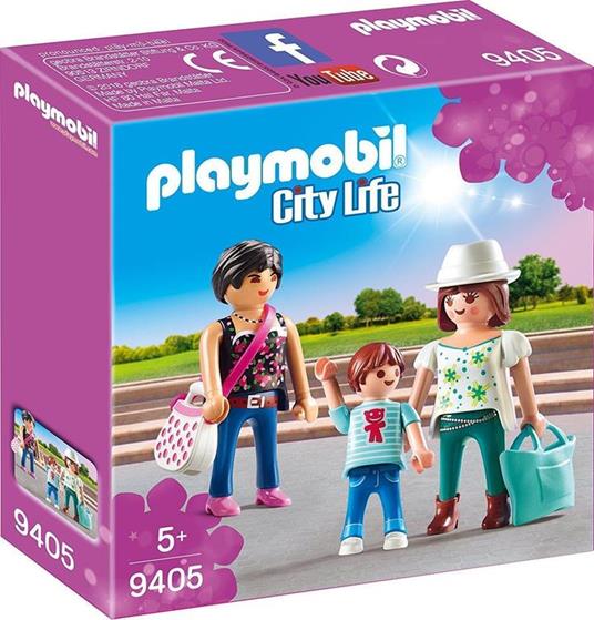 Playmobil 9405. Shopping Village. Shopping Girls - 2