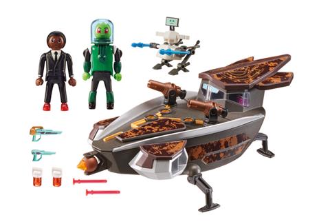 Playmobil 9408. Super 4. Serie Iii. Veicolo Spaziale Con Agente Gene - 4