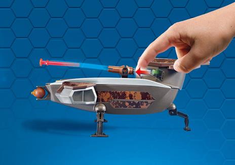 Playmobil 9408. Super 4. Serie Iii. Veicolo Spaziale Con Agente Gene - 5