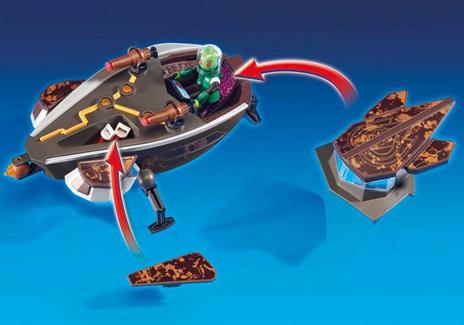 Playmobil 9408. Super 4. Serie Iii. Veicolo Spaziale Con Agente Gene - 6