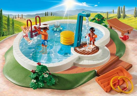 Playmobil Casa Vacanze (9422). Piscina - 3