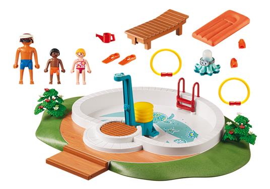 Playmobil Casa Vacanze (9422). Piscina - 4