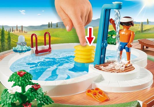 Playmobil Casa Vacanze (9422). Piscina - 6