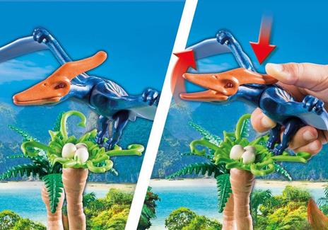 Playmobil Dinos (9430). Elicottero e Pterodattilo - 5