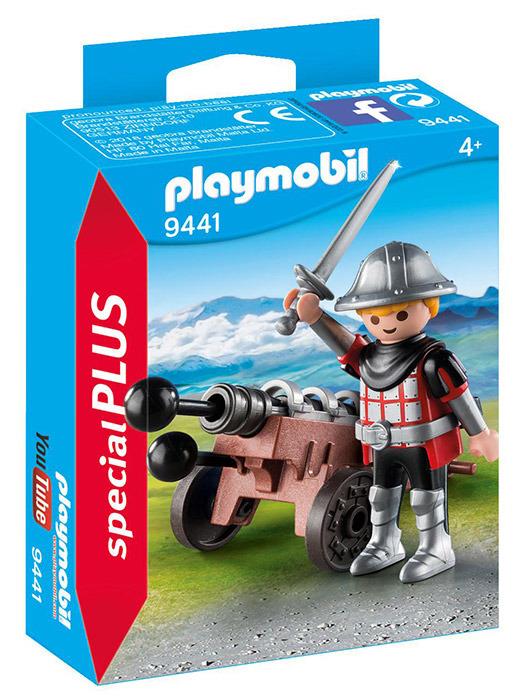 Playmobil Special Plus (9441). Cavaliere con Cannone