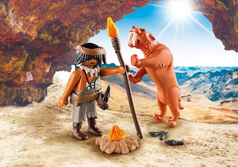 Playmobil 9442. Special Plus. Uomo Preistorico Con Tigre - 2