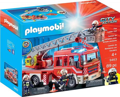 Playmobil 9463 Autoscala dei Vigili del Fuoco - 2