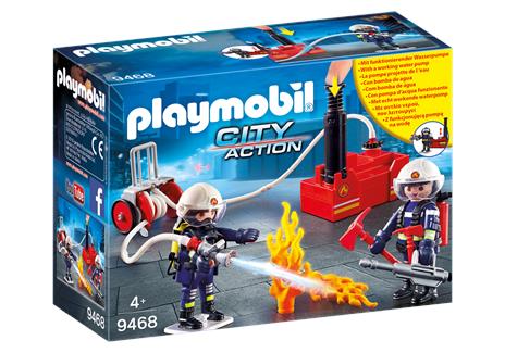 Playmobil 9468 Squadra dei Vigili del Fuoco con pompa d'acqua - 2