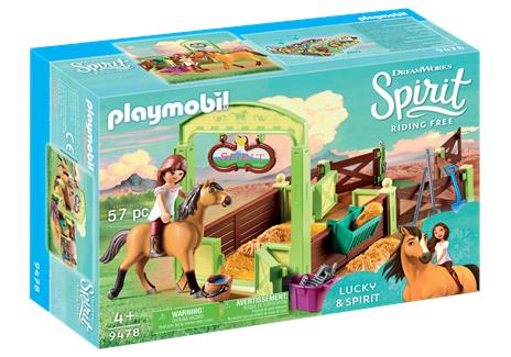 Playmobil 9478 Lucky e la stalla di Spirit