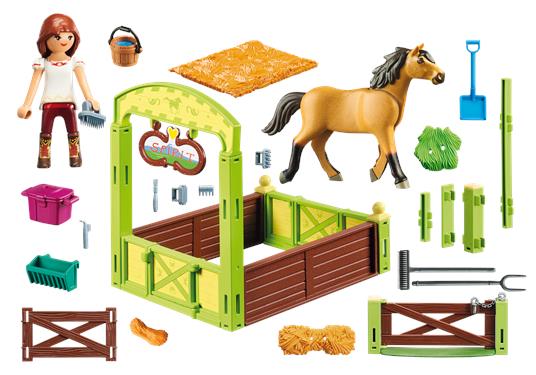 Playmobil 9478 Lucky e la stalla di Spirit - 3