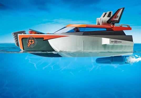 Playmobil Top Agents IV (70002). Motoscafo - 6