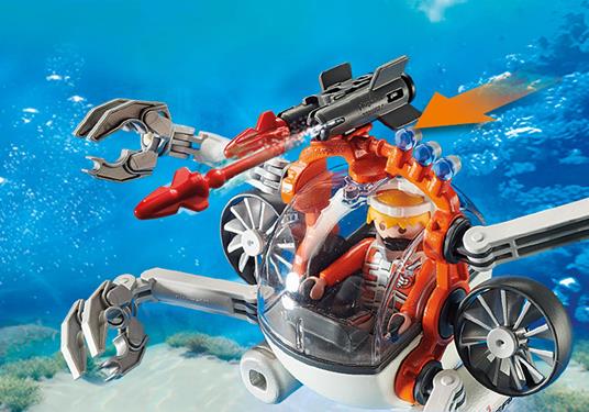 Playmobil Top Agents IV (70003). Granchio Subacqueo - 6