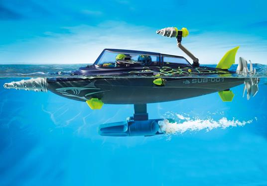 Playmobil Top Agents IV (70005). Sottomarino - 6