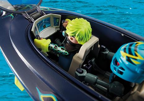 Playmobil Top Agents IV (70005). Sottomarino - 7