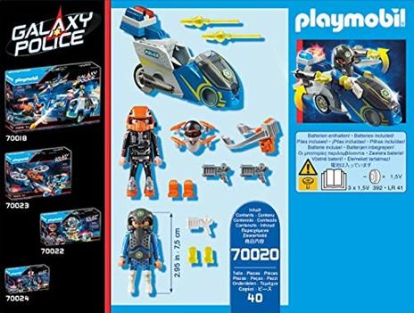 Playmobil (70020). Galaxy Police. Moto Drone Della Pattuglia Galattica - 4
