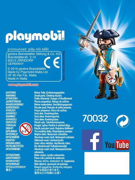 Playmobil Playmo-Friends (70032). Pirata - 3
