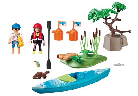 Playmobil Starter Pack (70035). Allenamento in Canoa - 2