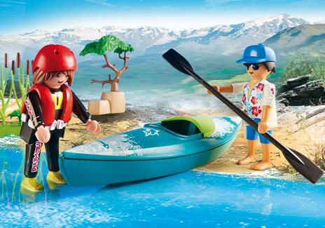 Playmobil Starter Pack (70035). Allenamento in Canoa - 3