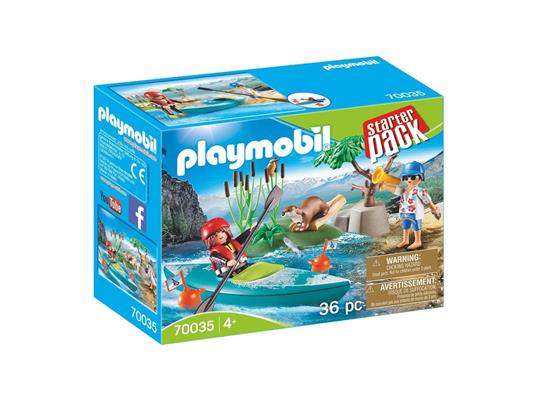 Playmobil Starter Pack (70035). Allenamento in Canoa