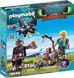 Playmobil Dragons (70040). Hiccup e Astrid