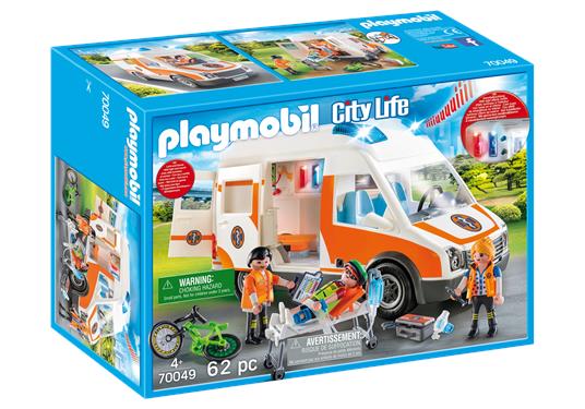 Playmobil 70049 Ambulanza con luci lampeggianti - 2