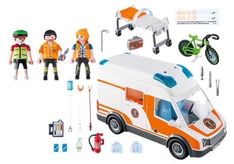 Playmobil 70049 Ambulanza con luci lampeggianti - 6