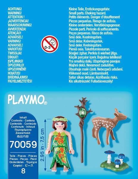 Playmobil Special Plus (70059). Fata con Cervo - 2