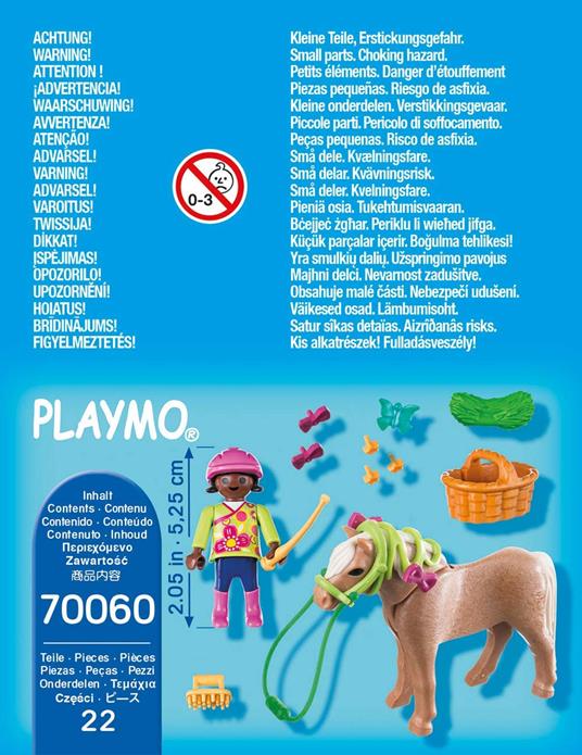Playmobil Special Plus (70060). Ragazza con Pony - 3