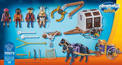 Playmobil The Movie (70073). Playmobil: The Movie Charlie con Carro Prigione - 4