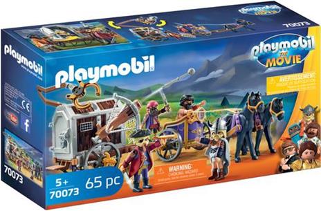 Playmobil The Movie (70073). Playmobil: The Movie Charlie con Carro Prigione - 3