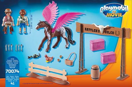 Playmobil The Movie (70074). Playmobil: The Movie Marla e del con Cavallo Alato - 4