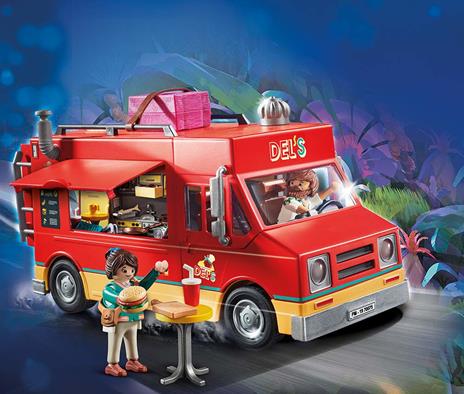 Playmobil The Movie (70075). Playmobil: The Movie Food Truck di Del - 3