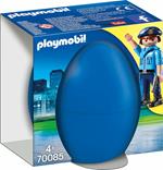 Playmobil (70085). Eggs. Poliziotto Con Cane