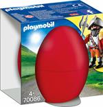 Playmobil (70086). Eggs. Cavaliere Con Cannone