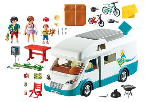 Playmobil 70088 Camper con famiglia in vacanza - 3