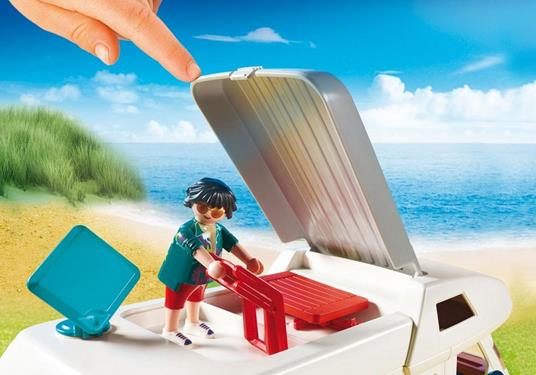 Playmobil 70088 Camper con famiglia in vacanza - 7