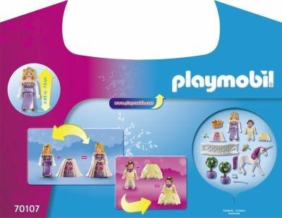 Playmobil Carrying Case (70107). Valigetta Grande Principessa con Unicorno - 4
