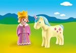 Playmobil 1. 2. 3 (70127). Principessa con Unicorno 1. 2. 3