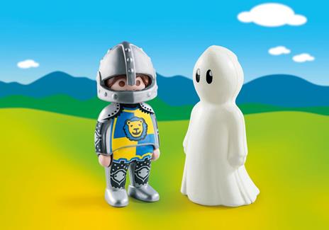 Playmobil 1. 2. 3 (70128). Cavaliere con Fantasma 1. 2. 3