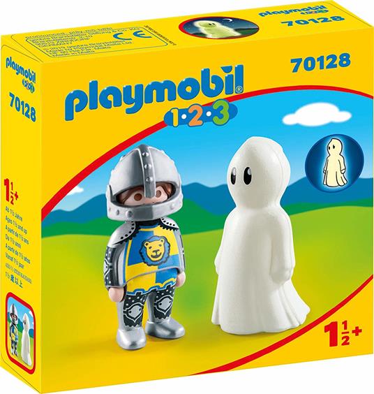 Playmobil 1. 2. 3 (70128). Cavaliere con Fantasma 1. 2. 3 - 2