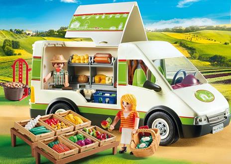 Playmobil Fattoria (70134). Furgone Mercato Bio - 2