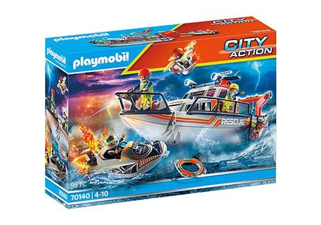 Playmobil: 70140 - Motovedetta Della Guardia Costiera