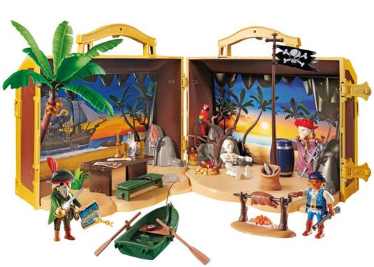 Playmobil Pirates (70150). Isola dei Pirati Portatile - 2