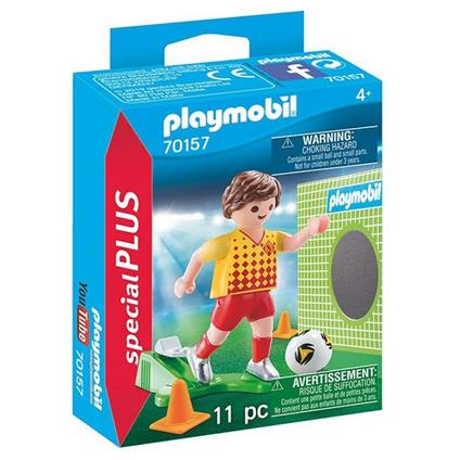 Playmobil Special Plus (70157). Calciatore con Porta