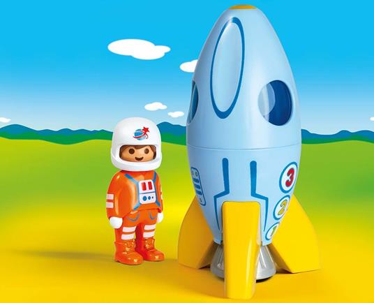 Playmobil 1. 2. 3 (70186). Razzo con Astronauta 1. 2. 3 - 2