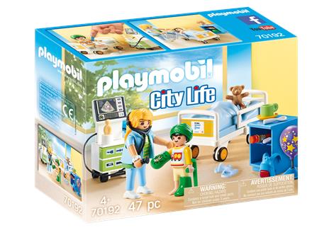 Playmobil 70192 Reparto dell'Ospedale per i bambini